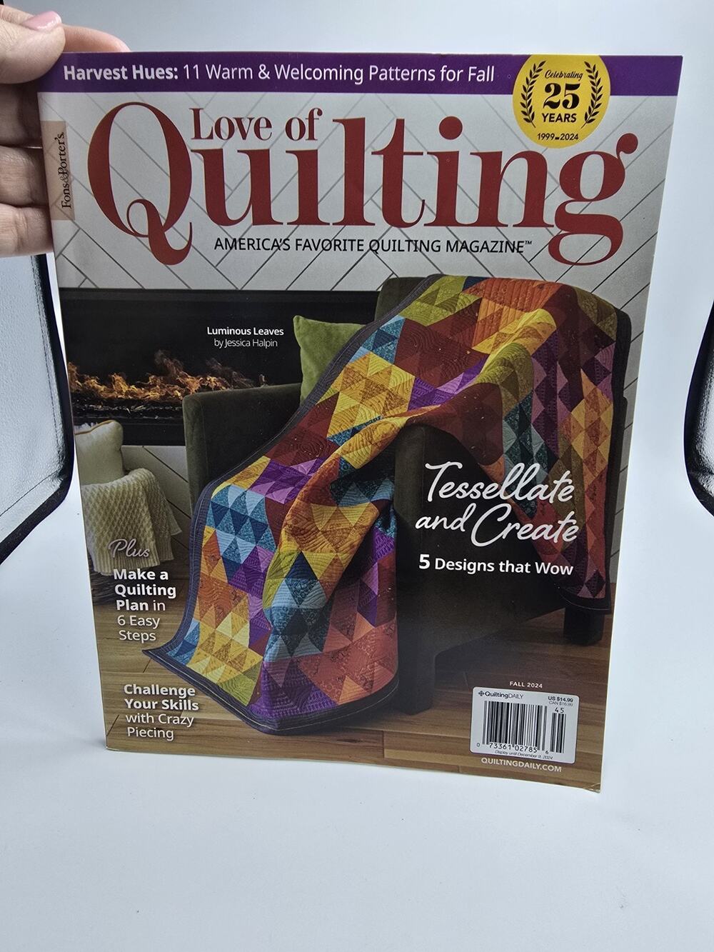 Love Of Quilting Magazine Fall 2024 Tessellate & Create
